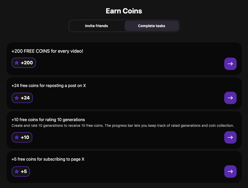 Earn Coins