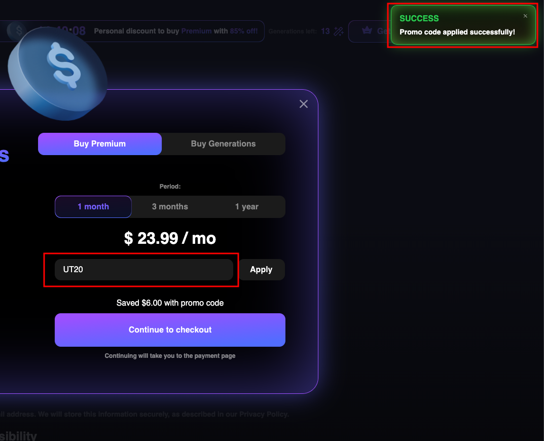 How To Apply Promo Code
